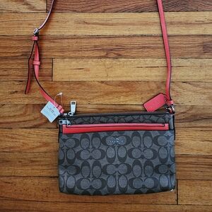 Coach Signature Canvas Crossbody